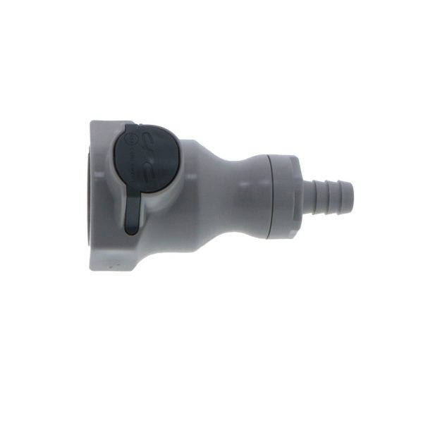 UDC Valved In-Line Hose Barb Coupling Body - 3 8 ID Barb Silicone O-Ring Supply - Image 3
