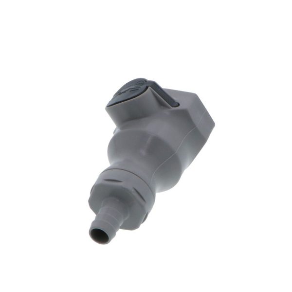 UDC Valved In-Line Hose Barb Coupling Body - 3 8 ID Barb Silicone O-Ring Supply - Image 4