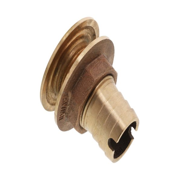 Watts Marine Bronze Barbed Thru-Hull Fitting With Nut - 1-1 8  Supply - Image 3