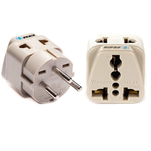Gaza, IsraelTravel Adapter - 2 in 1 - Type H - Compact Design (DB-14) Discount - Image 2