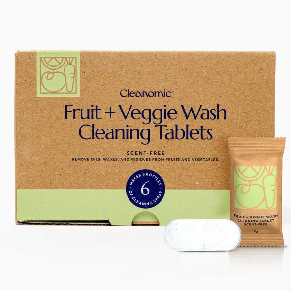 Fruit + Veggie Wash Cleaning Tablets For Discount